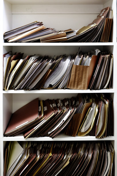 架子上的文件和文件夹用于整理文件图片下载