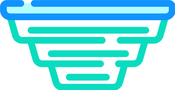 折叠午餐盒颜色图标图片下载