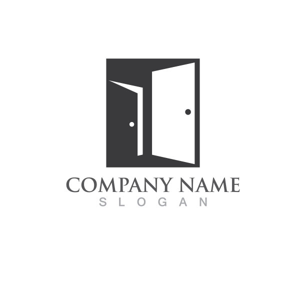 门的标志和标志形象图片下载