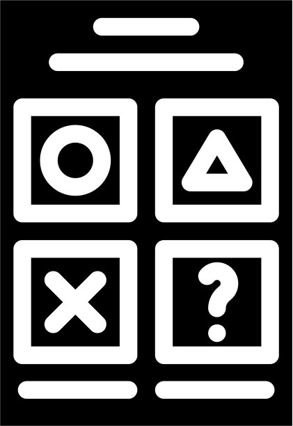 测试自学字形图标图片下载