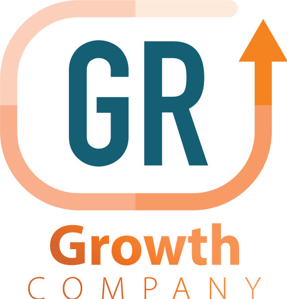 起始字母gr成长标志设计模板图片下载