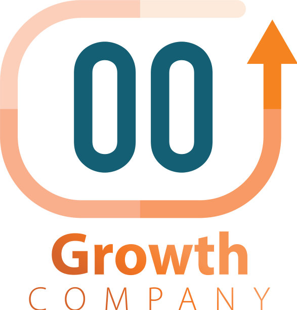 首字母oo成长起来标志设计模板图片下载