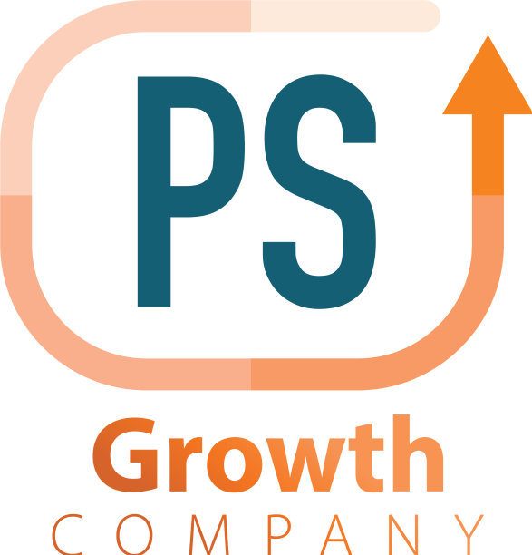 首字母ps增长标志设计模板图片下载