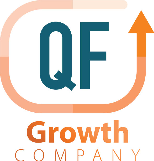 初始字母qf成长起来标志设计模板图片下载