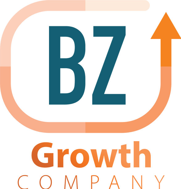 首字母bz成长起来的标志设计模板图片下载