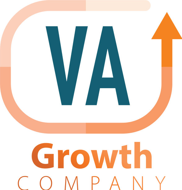 首字母va成长起来标志设计模板图片下载
