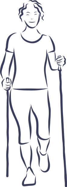 北欧或斯堪的纳维亚步行安全健身黑色图片下载