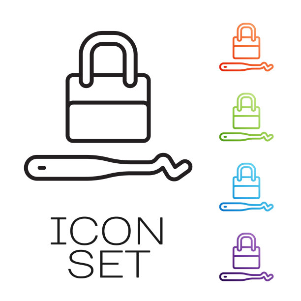 黑线开锁器或用于锁的开锁器图片下载