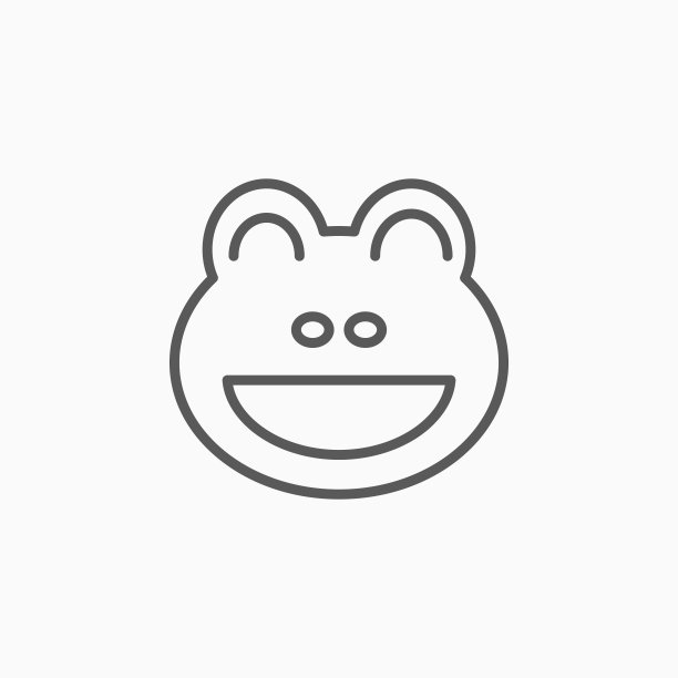 青蛙图标，动物向量图片下载