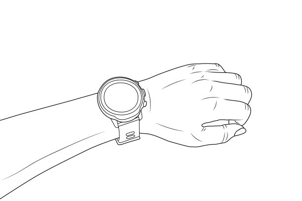 手和手表。图片下载