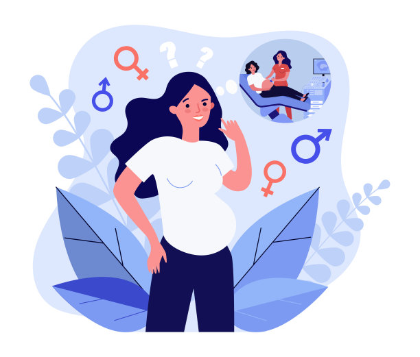 孕妇猜测胎儿的性别图片下载