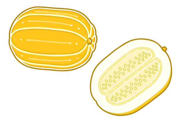 韩国的甜瓜。东方西瓜。图片下载