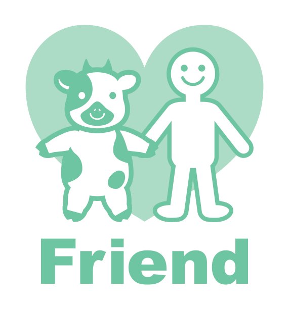 牛和人是朋友图片下载