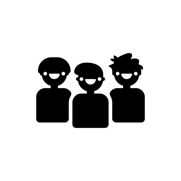 人物图标、团队矢量素材图片下载