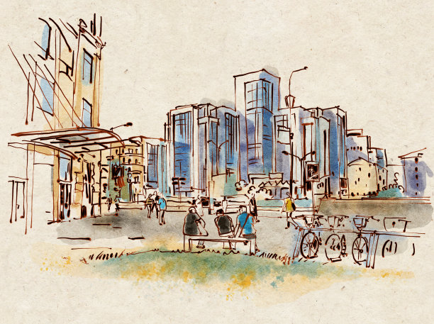 城市示意图图片下载