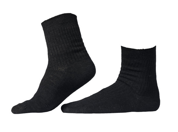 棉袜孤立在白色背景上。图片下载