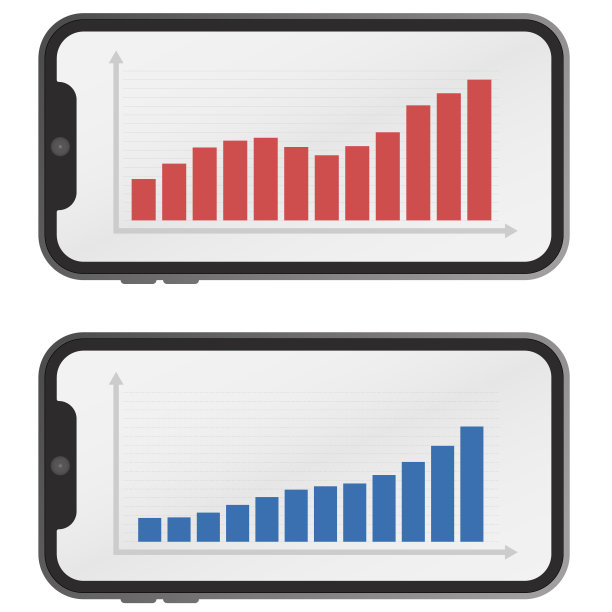 智能手机，经济，货币，金融，商业，跟踪，图表，货币市场图片下载