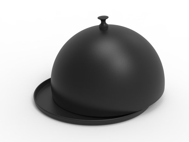 空白铁面包钟品牌模型。图片下载