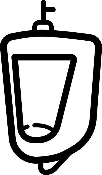 便池轮廓图标设置图片下载