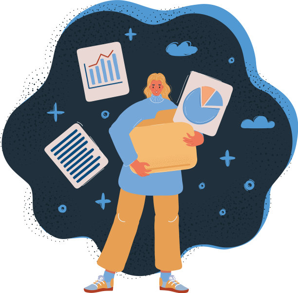 女人随身携带着大文件夹图片下载