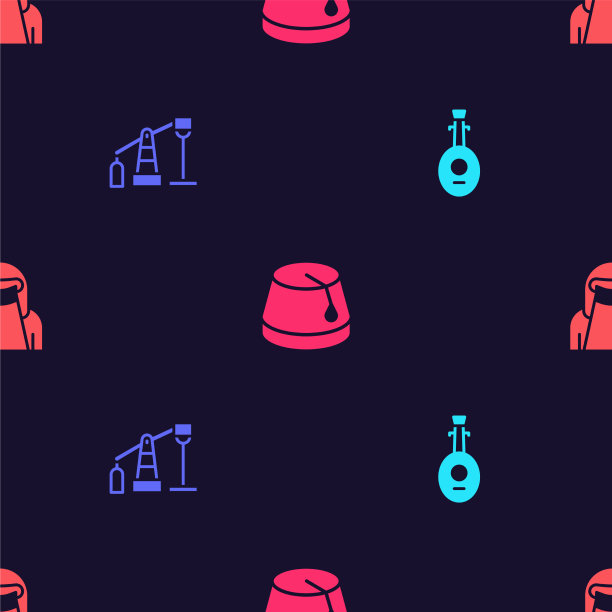 设置琵琶油泵或油泵千斤顶和土耳其帽图片下载