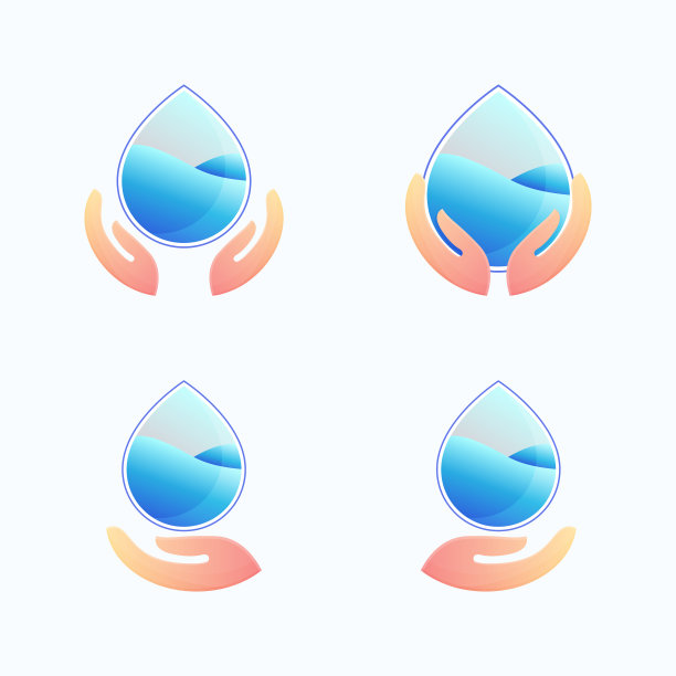 手握水滴套图片下载