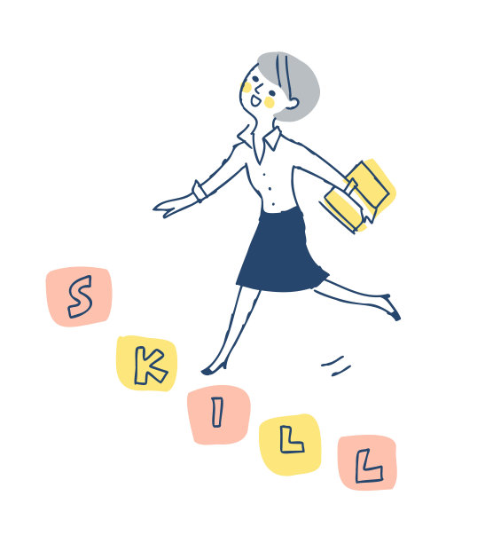 一个女人的形象，旨在提高她的技能图片下载