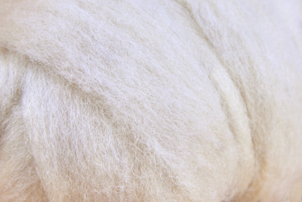 用于毡制品和玩具的轻羊毛。图片下载