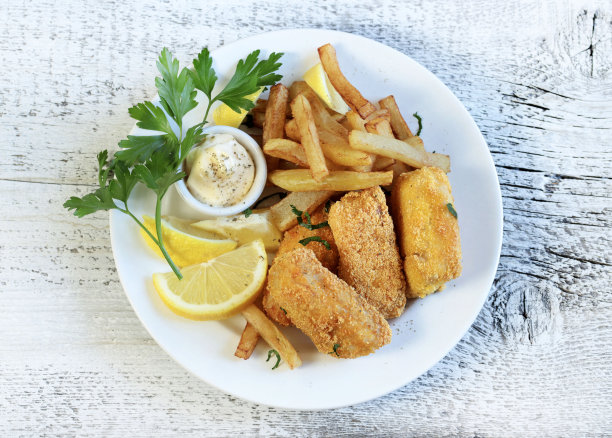 炸鱼薯条图片下载
