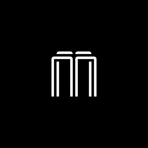 M标志模板矢量概念图片下载