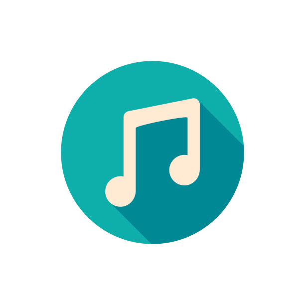 音乐图标，音频矢量插图图片下载