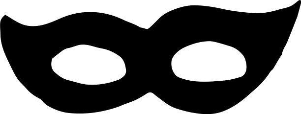 面具图标手绘涂鸦风格图片下载