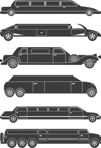 设置不同类型的豪华轿车图片下载