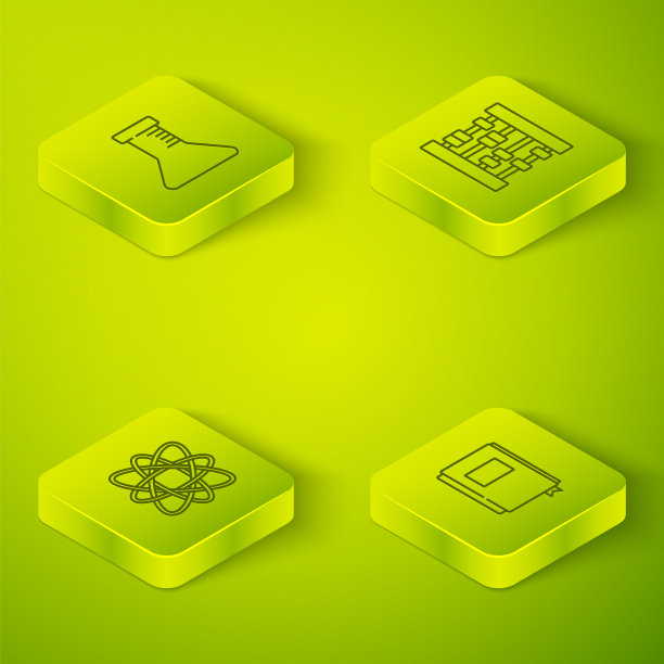 设置等距算盘原子书和试管图片下载