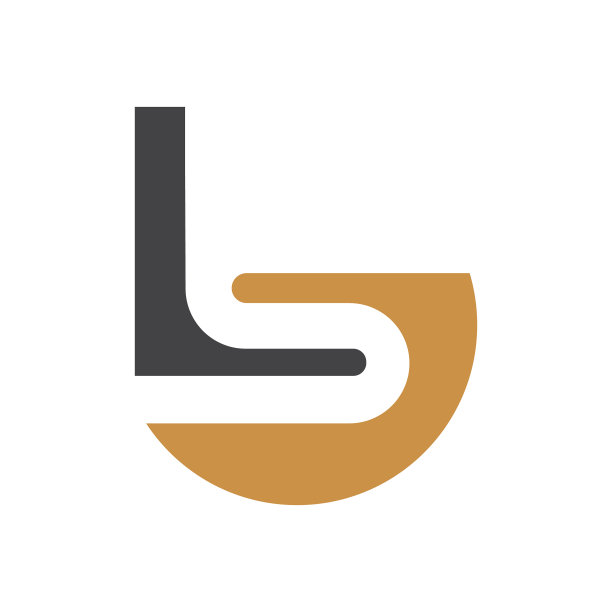 SL字母标志或LS标志设计图片下载