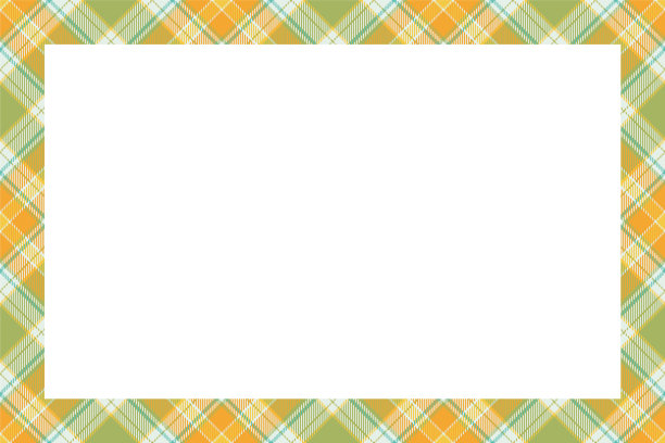 复古框苏格兰边界图案复古图片下载