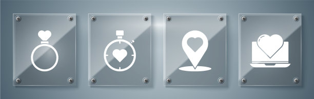 设置笔记本电脑心形地图指针与心脏图片下载