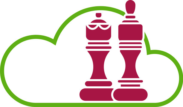 云棋logo设计创意棋牌logo图片下载