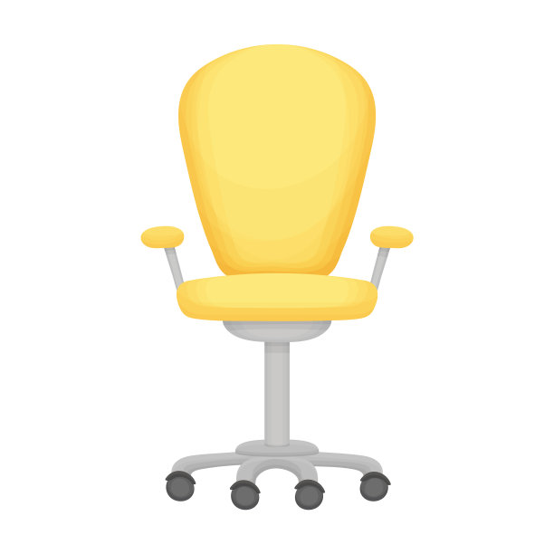 椅子办公室卡通图标图片下载