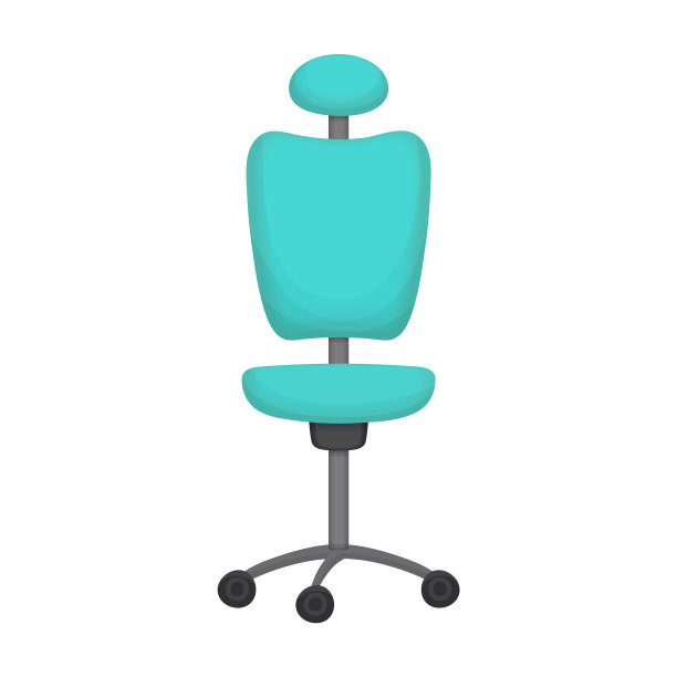 椅子办公室卡通图标图片下载