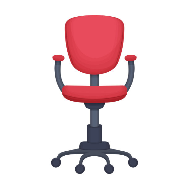 椅子办公室卡通图标图片下载