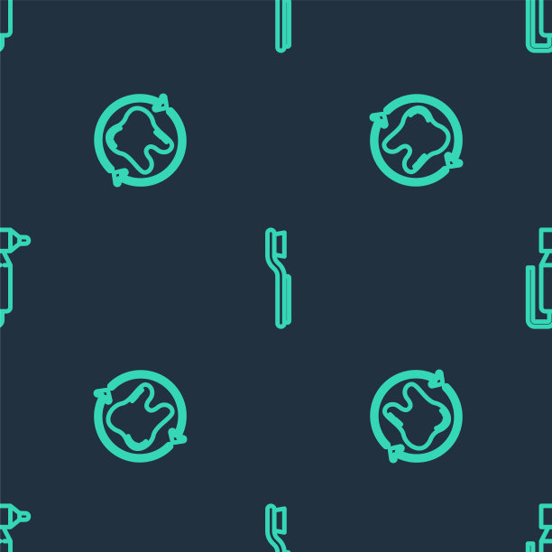 设置线牙刷美白和操练图片下载