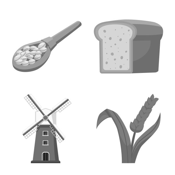 谷物与收获符号图片下载