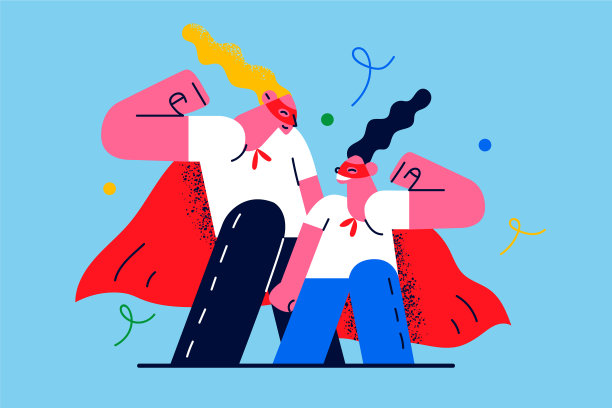 狂欢节日快乐童年概念图片下载