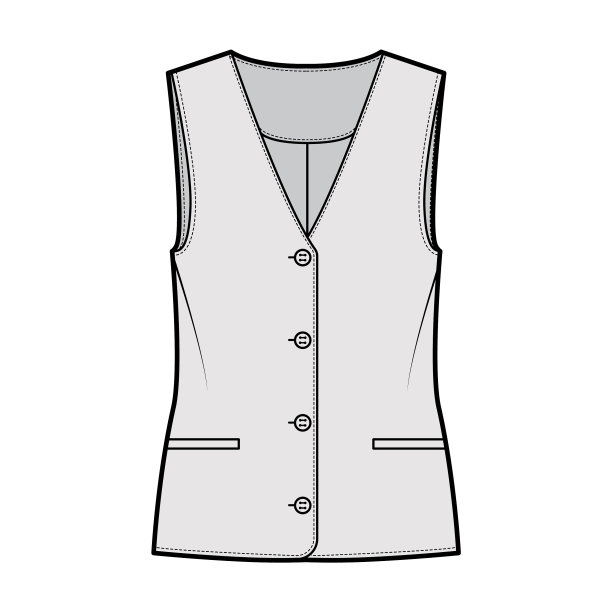 前扣背心马甲技术时尚图片下载