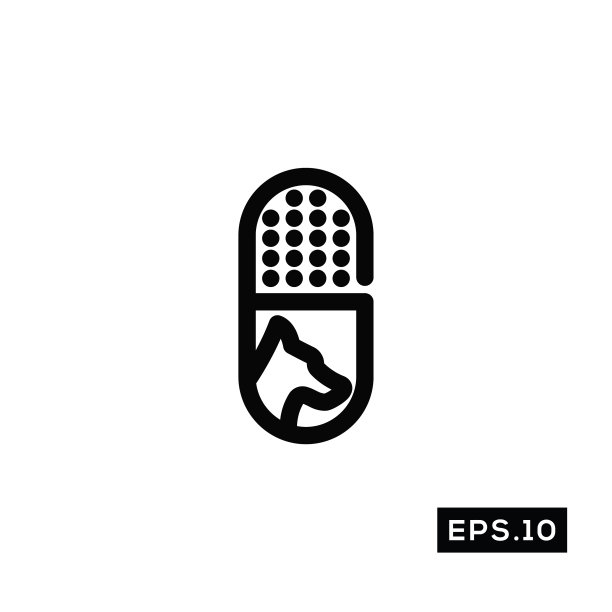 宠物护理线图标宠物健康图标模板图片下载