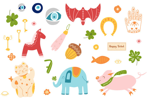 好运的象征设置中国猫猫猫图片下载