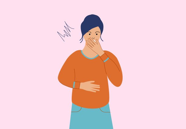 震惊和惊讶的母亲矢量插画图片下载