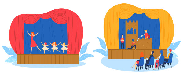 儿童创造力孵化艺术剧场展示年轻图片下载