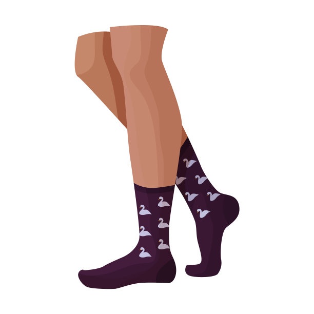 女人袜子图标卡通图标图片下载